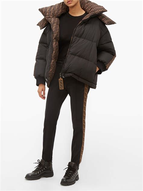 fendi puffer jacket women's reversible|Fendi puffer jacket cost.